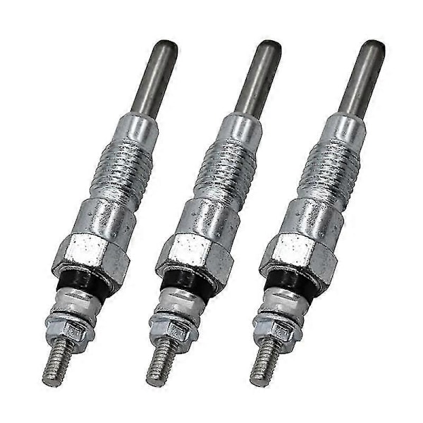 3 stk. 15951-65510 1595165510 15951-65512 Glødeplugs til Kubota Motor D650 D750 D 10mm