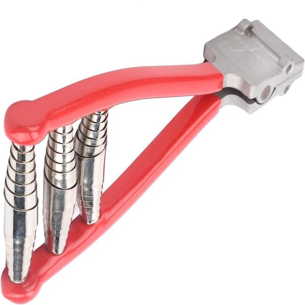 Badminton Tennis Racket String Clamp - Wide Head Starting Clamp with 3 Springs for Stringing Work