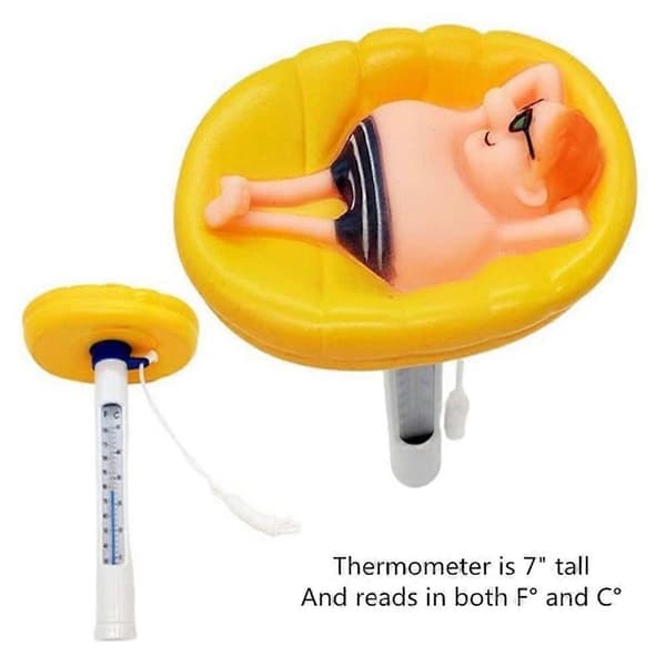 Tecknad Flytande Pooltermometer Plast Simbassängtermometer BadkarstermometerYMJJ