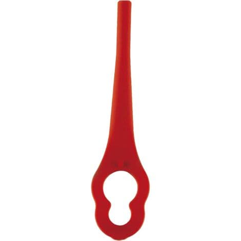 Pakke med 100 erstatningsblader for LIDL gresstrimmer, stort hull 10 mm, lite hull 5 mm