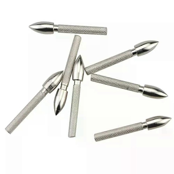 30 stk. 80 Grain Pilspisser med Innlegg for Bueskyting ID42mm Pilspisser Målspisser