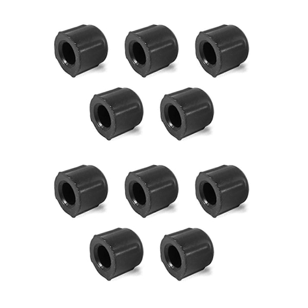 10 st/set 1/4 Skruvskydd Lock Bultmuttrar För DSLR Kamera Stativ Monopod Snabbkopplingsplatta Skruvskydd