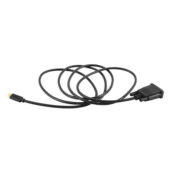 Type C til VGA-konverterkabel USB C til VGA-adapterkabel USB3.1 Type C-kabel til 12-tommer bærbar computer 1,8M