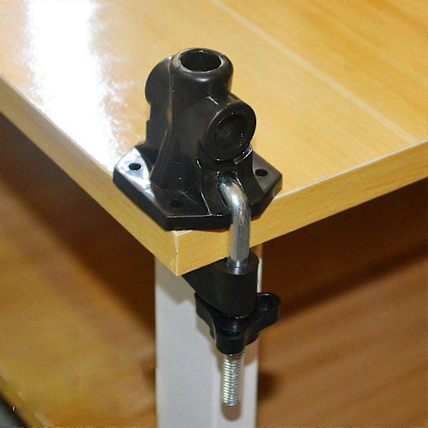 Justerbar Bordklemme Robust Metalholder til Bordlamper og Arbejdslamper - Alsidig Klemme til Mikrofonstativer og MereP20211224647