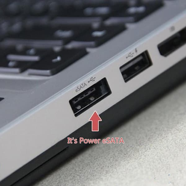 2 i 1 Esata + USB datakabel til 22p Sata harddiskadapter til 2,5 '' HDD