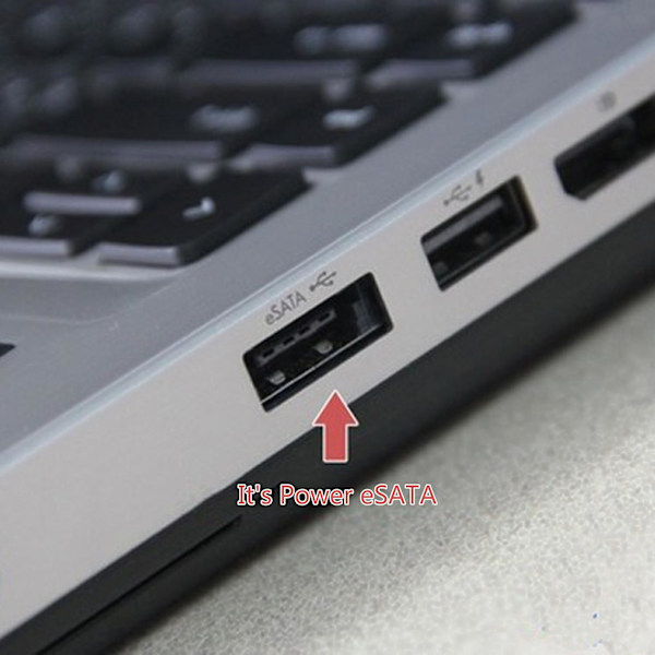 2 i 1 Esata + USB-datakabel till 22p Sata-hårddiskadapter för 2,5 '' Hdd