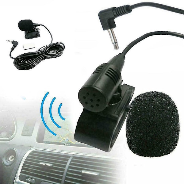 Pioneer Bilstereo Mikrofon Handsfree 3,5 mm Interface Mic D1u3