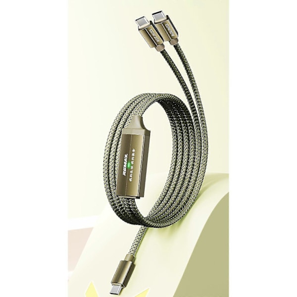 Usb C Splitter Usb C Til Dobbel Usb C Hann Adapter Type C Til 2 Usb C Dobbel Adapter