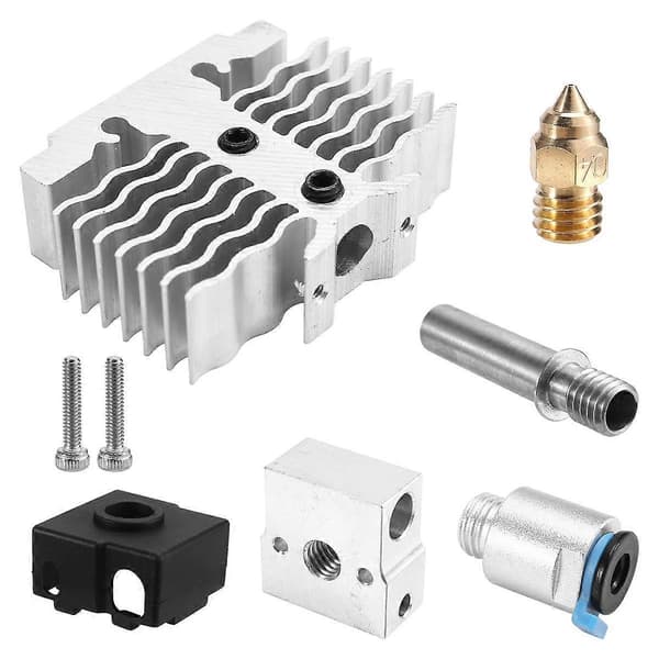 For 3 Neo V2 Neo Max Neo Hotend Kit Varmeblok Varmer Termistor til 3D Printer Del