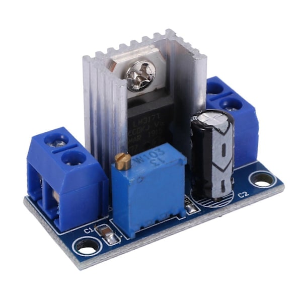 LM317 DC-DC 1.5A 1.2-37V Justerbar Strømforsyningskort DC Konverter Modul Justerbar Lineær Spænding