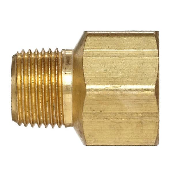Metal Messing 3/8 tommer Han til 1/2 tomme Hun Rørfitting Adapter Skrueforbindelse JIKAIX