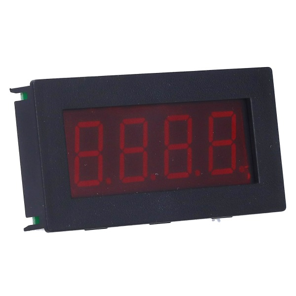 4-numeroinen PLC-näytön LED-sarjaporttimittari DC536V MODBUSRTU RS485 -tiedonsiirrolla