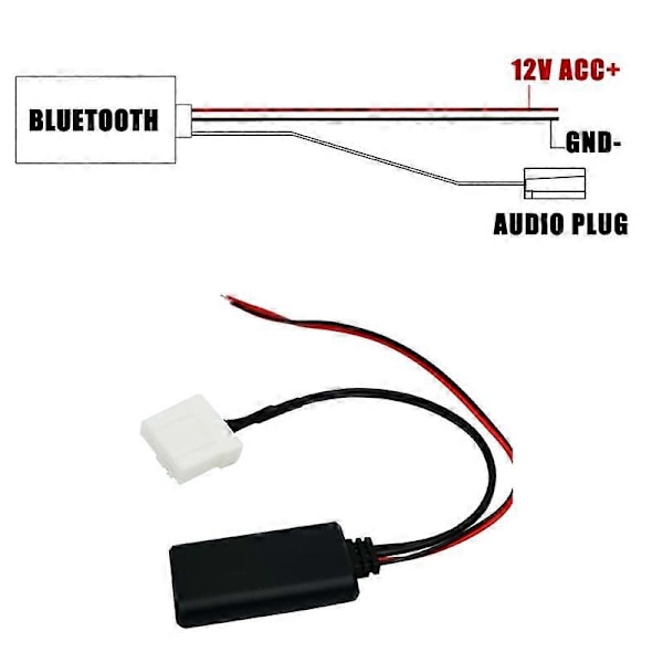 NY-Bil Trådløs Bluetooth Modul Musik Adapter Aux Audio Kabel Til Mazda 2 3 5 6 Mx5 Rx8