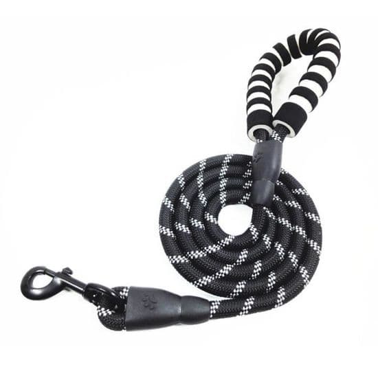 Hundebånd 1,5M - Nylon - Dobbelt Håndtak - Reflekterende