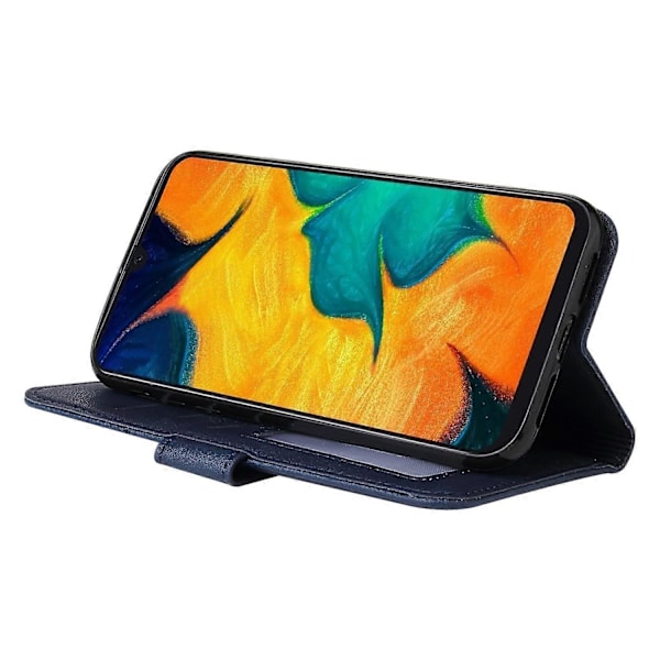 Til Samsung Galaxy A20 / 30 GQUTROBE Højre Vinkel Læder Telefon Cover