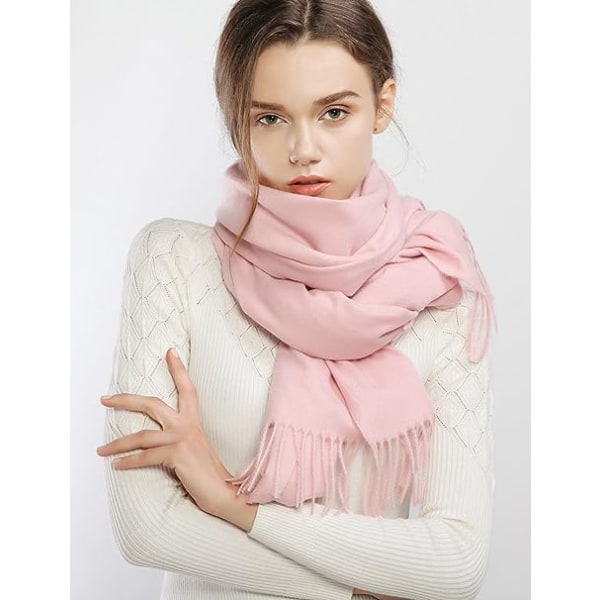 Tørklæde*1 Farve: Pink Længde (CM): 65cm*200cm