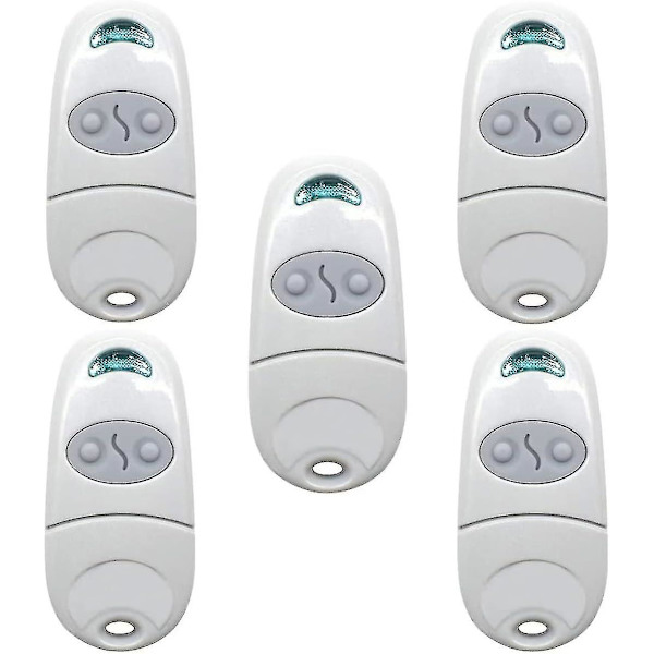 Came's Top432na fjärrkontroll - 5-pack universell grindfjärrkontroll passar för Venu Top 432na/ 432ev/ 432ee/ 432a/ 432m/ 432s T432/came's 433.92mhz Wi