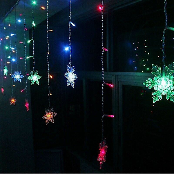 96 lys LED fossefall gardin fe lys julelys bryllupslys