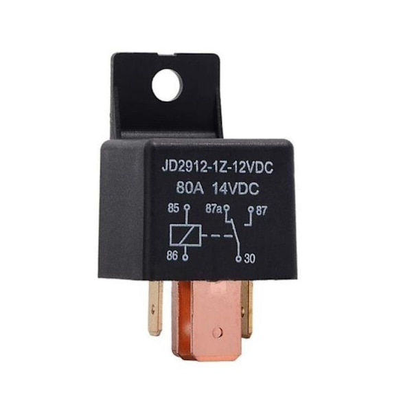 40A Relä JD2912JD1914 Plastmapp Monterad Bilrelä - 12V、5 Stift，1st