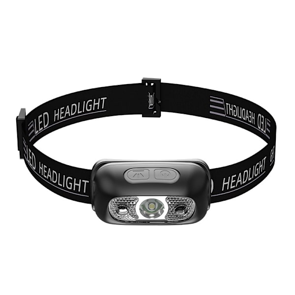 500 Lumen USB-oppladbar hodelykt, superlys LED-hodelykt for løping,