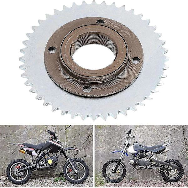 78mm Yttre Diameter 4-Hål Tandlös Svänghjul + T8f 44t 54mm Bakre Kedjehjul Passar För 43cc 49cc Mini Pocket