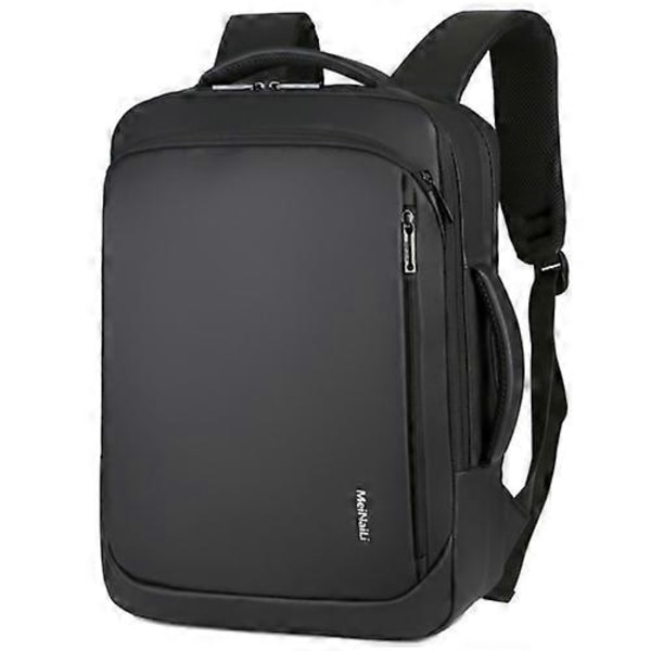 MeiNaiLi 1901 Suurikokoinen Miesten Olkalaukku Kannettavan Tietokoneen Reppu Ulkoisella USB-Latausportilla
