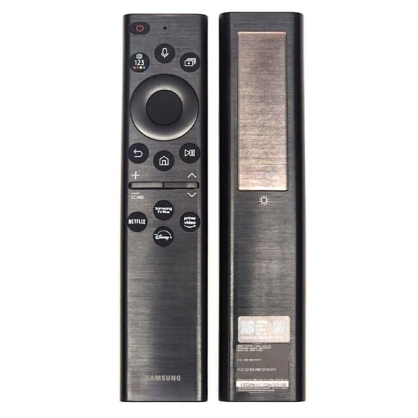 Bn59-01385a för Samsung Solar USB uppladdningsbar röst-tv-fjärrkontroll Qn55s95bafxza