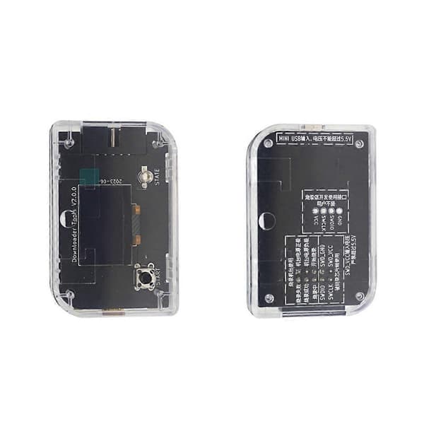 For PUYA Offline Programmer MCU Brenner Nedlaster Programmeringsverktøy for PY32F003 PY32F030 PY32F002 07