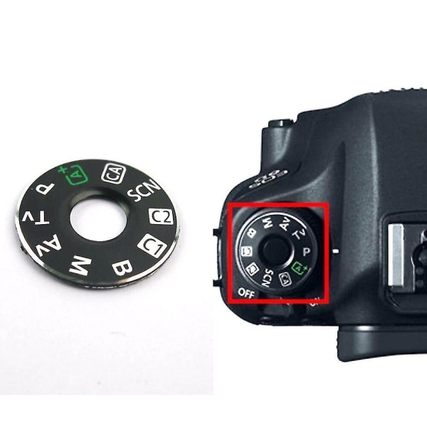 Canon Eos 6d -kameran toimintovalitsin tilalevyn cap painikkeen korjaussarja