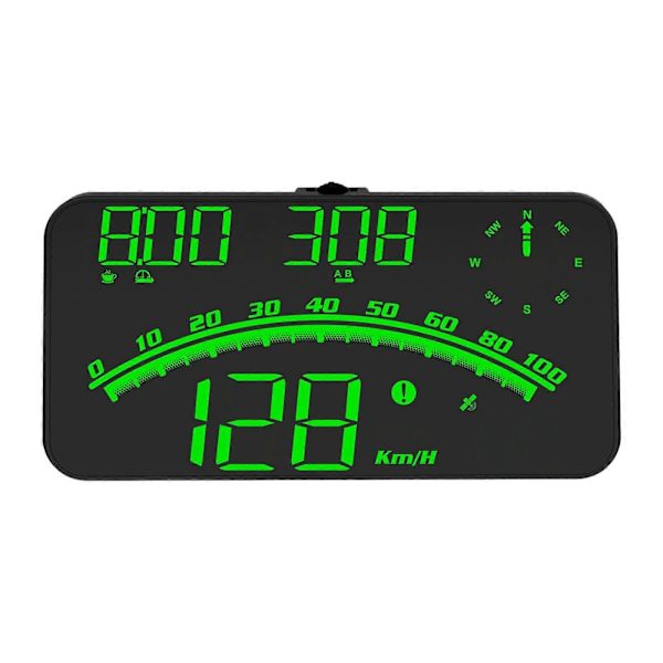 G10 Auto Hud Display Bilprojektor Alarm Up Display Speedometer Forrude Elektronisk Tilbehør
