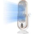 Bordventilator - 5 hastigheder - Stille - Flere farver