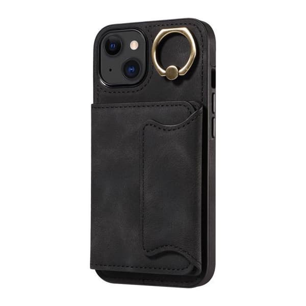 Multifunktionellt telefonfodral med kortstöd för iPhone iPhone15