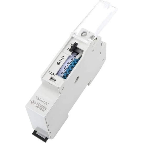 Rail Time Switch Intelligent DIN Rail Timing Control Switch TM610C Timer Relay 220V til gadebelysning