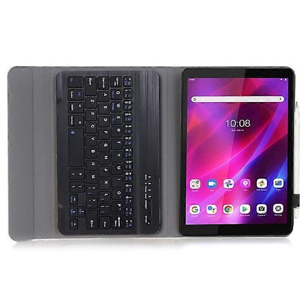 A0M9 Yhteensopiva Lenovo Tab M9 TB-310FU Nahka+TPU Tablettikotelo Bluetooth-näppäimistöllä
