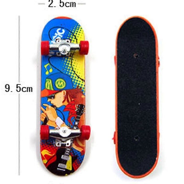 Fingerboard skateboard 10 stycken mini finger skateboard fingerboard leksak finger vila