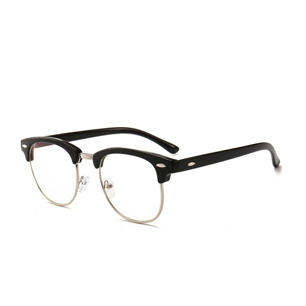 Blåt lysblokerende briller Lysramme Briller Gaming Computerbriller (sort)