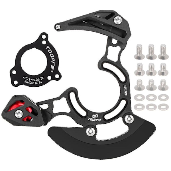 Bike Chain Guide Road Bicycle Mountain Bike Tensioner For Single Disc Sprocket Hk