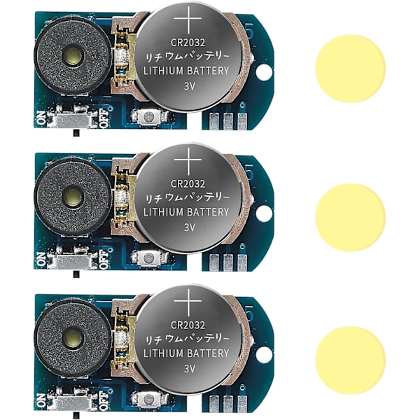 Chilpals Cricket Noise Maker Prank (3-pack), Prank Noise Maker, Prank Stuff för vuxna, Pipande Prank Lrritating Noise Maker, Liten storlek och långt batteri