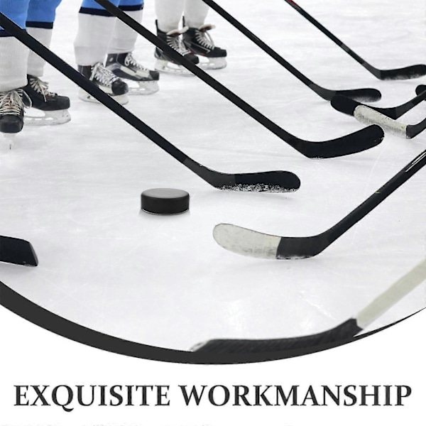 6 st Ersättnings ishockeypuckar Ishockeypuck Ishockey Träningsmaterial Ishockeypuckar