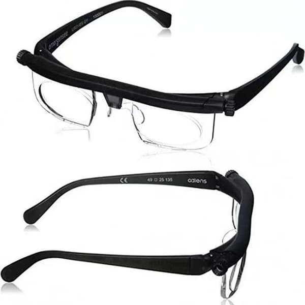 Flex Focus Briller Dial Vision Variable Focus Lesebriller Justerbar Unisex, 50% Tilbud