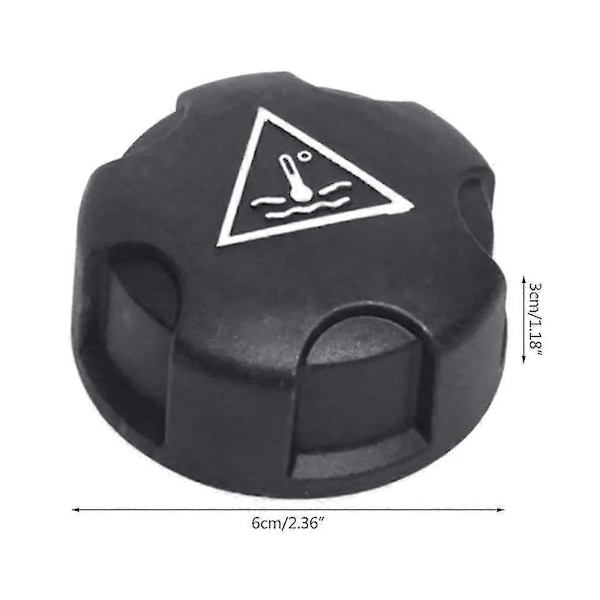 Sub-jugslid Inre Bränsletanklock Kylvätska Radiator Expansion Vattentanklock För 307 206 207 Rcz 1306e4 Plasttillbehör