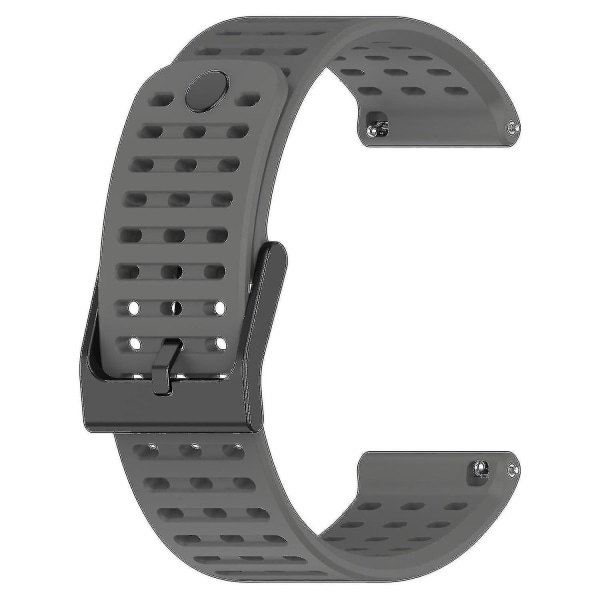 Sport Strap For Suunto Vertical/9 Peak Pro/9 Peak/5 Peak,22mm Silicone Watch Bandsish-grey