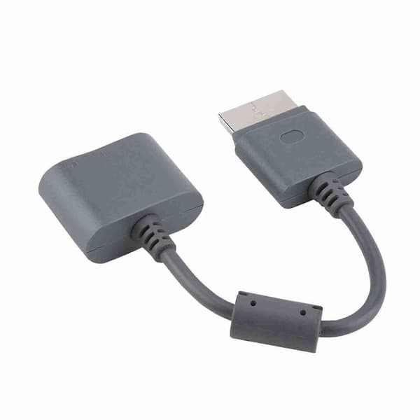RCA Optisk Lydadapterkabel til Xbox 360 Grå 30cm