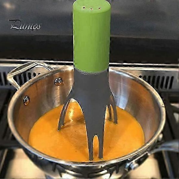 3-Hastighets Elektrisk Handmixer, Justerbar Visp för Ägg, Sås, Deg & Soppmixer