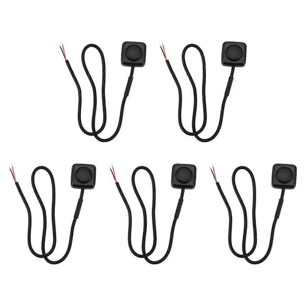 5 stk. Momentary Switch Momentary Trykknap ON Off Switch 12V 24V