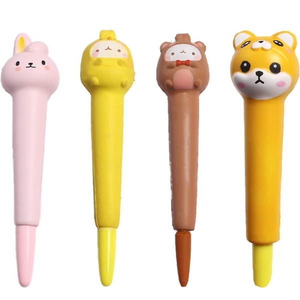 Squishy And Cute Pen - Gel Pen Skoleutstyr for jenter og gutter i alderen 5-12 år - FARGE: stil 6 YIY9.27 SMCS.9.27