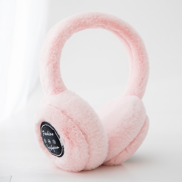 Warm Winter Adjustable Washable Foldable Plush Earmuffs Women's Children's Earmuffs Boys-Pink