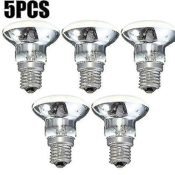 5 stk. erstatningslavalampe E14 R39 30w spotlight skrue i glødelampe xc