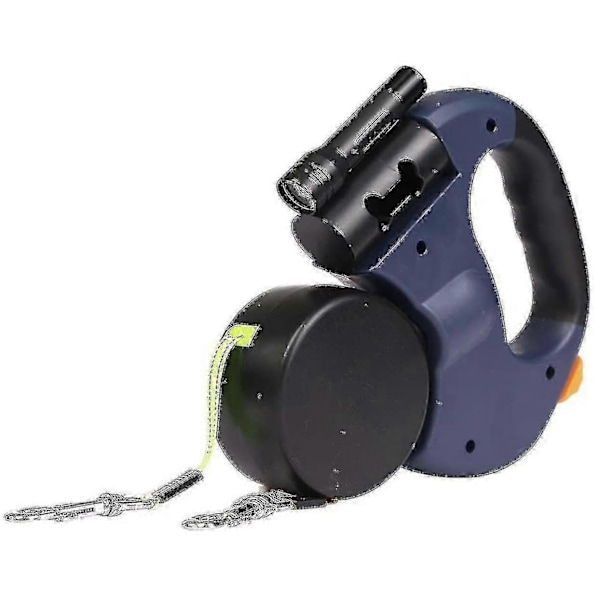 Double Retractable Leash For 2 Dogs