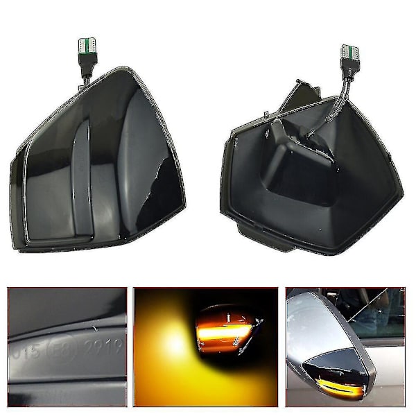 LED dynamisk blinkers för Ford S-Max 2007-2014, C-Max 2011-, Kuga C394 2008-2012 - Blinkers i backspegeln